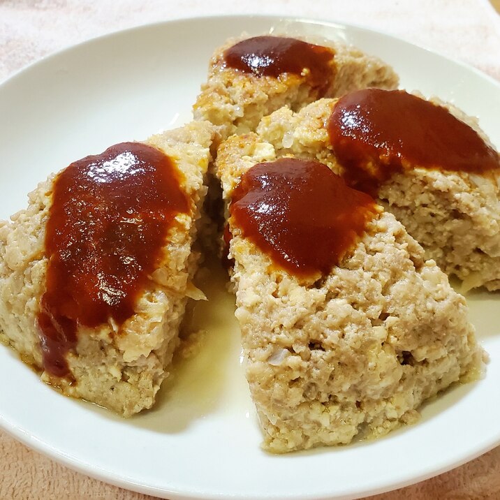 《炊飯器で作る》豆腐のハンバーグ